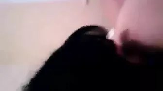 Homemade Anal Licking with Tranny Kelly & Latina Shemale