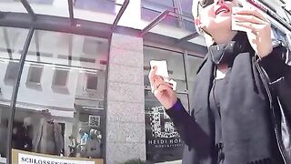 Homemade Amateur Blowjob with Cumshot and Walk of Shame