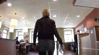 Homemade Amateur Blowjob with Cumshot and Walk of Shame