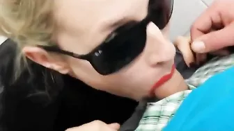 Homemade Amateur Blowjob with Cumshot and Walk of Shame