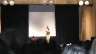 Homemade Striptease Amateur Dance by College Teens