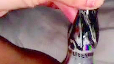 Amateur Teen Masturbates with Dildo, Brother Pipe, and Horny Student