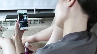 Homemade Rim Job & Blowjob with Brunette Girlfriend