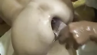 MILF Wife Homemade Anal Fisting with Extreme Ass Fingering