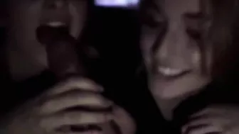 Homemade Threesome with Big Cocks & Cumshots