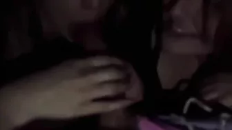 Homemade Threesome with Big Cocks & Cumshots