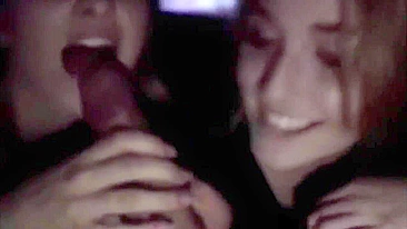 Homemade Threesome with Big Cocks & Cumshots