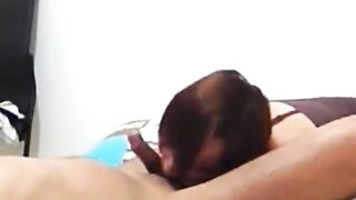 Homemade MILF Rimjob & Blowjob Amateur Video with Ass Licking