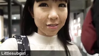 Homemade Asian Cum Sluts with Big Facials & Walk of Shame