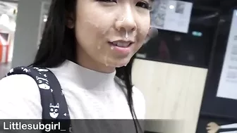 Homemade Asian Cum Sluts with Big Facials & Walk of Shame