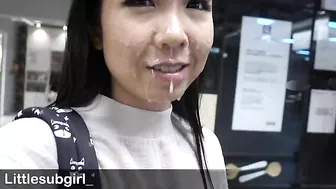 Homemade Asian Cum Sluts with Big Facials & Walk of Shame