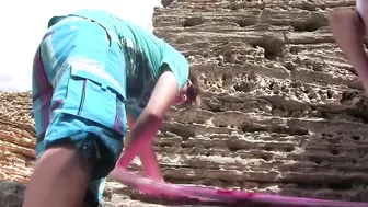 Homemade Anal Sex in the Mountains with Wild Tourists