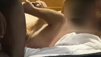 Bisexual Hubby Homemade Sex with Big Black Cock and Wife Threesome