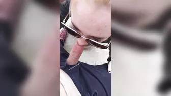 Homemade Blowjob in Public with Amateur Girlfriend during Covid-19 Nature Walk