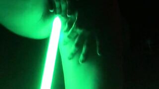 Homemade Star Wars Striptease with Amateur Jedis Masturbating