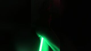 Homemade Star Wars Striptease with Amateur Jedis Masturbating