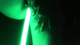 Homemade Star Wars Striptease with Amateur Jedis Masturbating