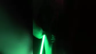 Homemade Star Wars Striptease with Amateur Jedis Masturbating