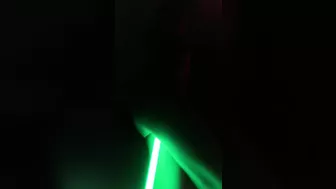 Homemade Star Wars Striptease with Amateur Jedis Masturbating