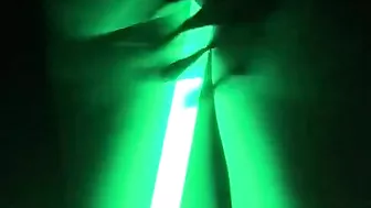 Homemade Star Wars Striptease with Amateur Jedis Masturbating