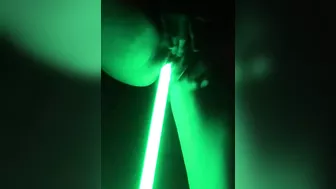 Homemade Star Wars Striptease with Amateur Jedis Masturbating