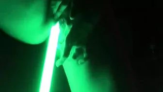 Homemade Star Wars Striptease with Amateur Jedis Masturbating