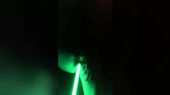 Homemade Star Wars Striptease with Amateur Jedis Masturbating