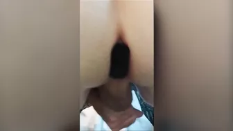 FemDom MILF Gives Amateur Anal with Butt Plug in Homemade Sex