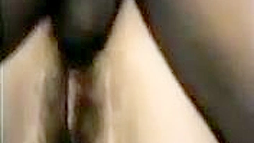Amateur Wife Fisting Orgasm with Black Guy in Homemade Cuckold Sex