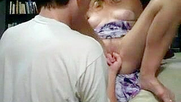 Mature Neighbor Mom Squirts Buckets in Homemade Sex with Finger