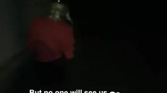 Russian Girlfriend Swallows Cum After Public Fuck