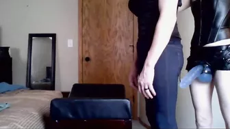 Strapped on Sissy Gets Pegged in Homemade Sex Strapped on Sissy Gets Pegged in Homemade Sex