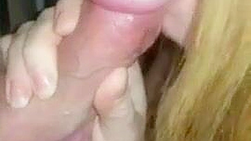 Homemade Bisexual Swinger Couple Shares Gloryhole Dicks in Amateur Blowjobs