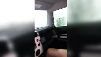 Mature Wife Homemade Car Wash Masturbation