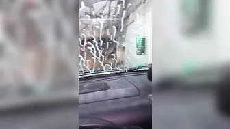 Mature Wife Homemade Car Wash Masturbation