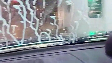 Mature Wife Homemade Car Wash Masturbation