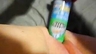 Redhead Wife Gets Fucked with Giant Dildo in Homemade Sex Video