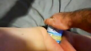 Redhead Wife Gets Fucked with Giant Dildo in Homemade Sex Video