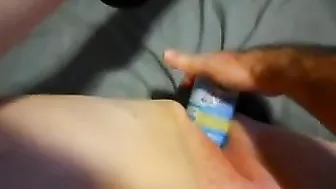 Redhead Wife Gets Fucked with Giant Dildo in Homemade Sex Video