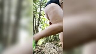 Outdoor Squirting MILF Amateur Orgasm