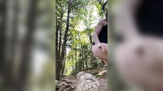 Outdoor Squirting MILF Amateur Orgasm