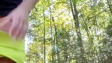 Outdoor Squirting MILF Amateur Orgasm