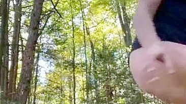 Outdoor Squirting MILF Amateur Orgasm