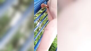 Homemade Amateur Sluts Masturbate with Dildos in Public Park