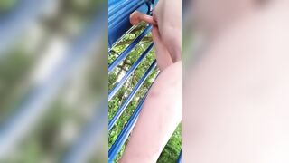 Homemade Amateur Sluts Masturbate with Dildos in Public Park