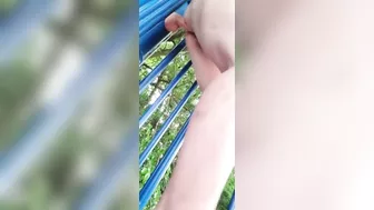 Homemade Amateur Sluts Masturbate with Dildos in Public Park