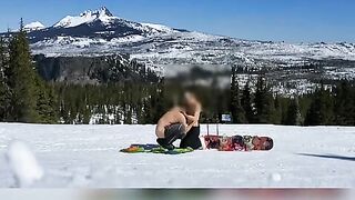 Amateur Couple Hardcore Homemade Outdoor Sex on Mountain
