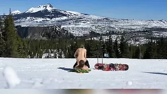 Amateur Couple Hardcore Homemade Outdoor Sex on Mountain
