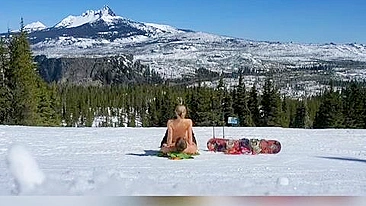 Amateur Couple Hardcore Homemade Outdoor Sex on Mountain