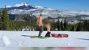 Amateur Couple Hardcore Homemade Outdoor Sex on Mountain